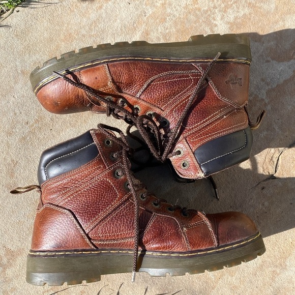 Dr. Martens steel toe work boots men’s size 13 style 16935 DM 315 - Picture 7 of 15